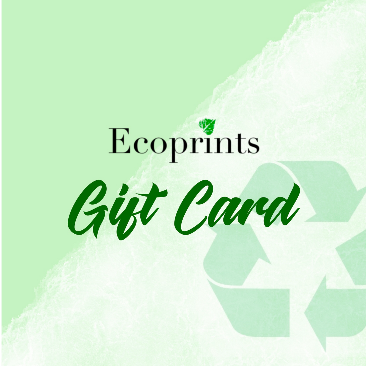 Tarjeta de regalo Ecoprints PR